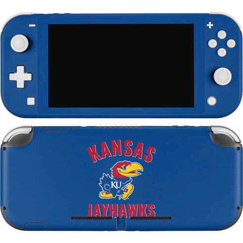 University of Kansas Jayhawks Mascot Nintendo Switch Lite Skin